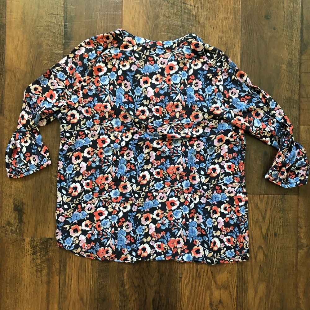 ROSE & THYME floral print top, size XL - Picture 3 of 7